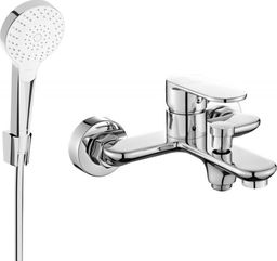 Mexen Mexen Milo R05 bateria wannowa z zestawem prysznicowym, chrom - 7133R05-00