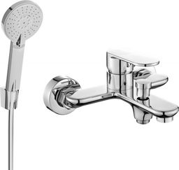 Mexen Mexen Milo R40 bateria wannowa z zestawem prysznicowym, chrom - 7133R40-00