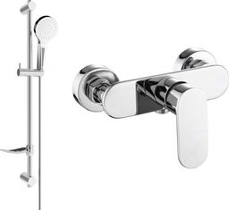 Mexen Mexen Milo DF05 bateria prysznicowa z zestawem prysznicowym, chrom - 7134R05-00