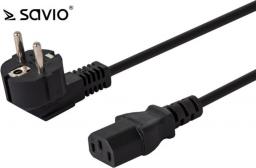 Kabel zasilający Savio C13, 1.8m (SAVIO CL-98)