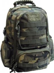 St. Majewski Plecak Stright Military Woodland Camo 4-komorowy (BP-36)