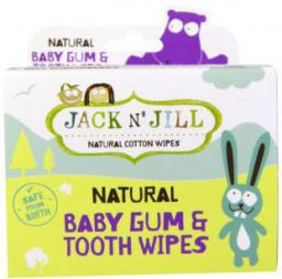 Jack NJill Chusteczki do mycia dziąseł niemowląt 25 szt