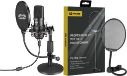 Mikrofon Mozos Mikrofon Mozos USB MKIT-900PRO Gamer + Popfiltr mikrofonowy PS-PRO