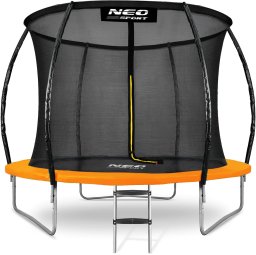Trampolina ogrodowa Neo-Sport NS-10C201 z siatką wewnętrzną 10 FT 312 cm