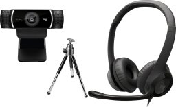Kamera internetowa Logitech C922 Pro (960-001088) + H390 (981-000406)