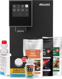Ekspres ciśnieniowy 4Swiss 4Swiss A24 Roma + zestaw kaw 3x 500g + środki czystości i filtr