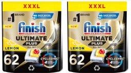 Finish Kapsułki Ultimate Plus 124szt. Lemon (FINS-KA-040-10)