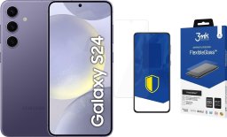 Smartfon Samsung Galaxy S24 5G 8/256GB Fioletowy (SM-S921BZV) + FlexibleGlass
