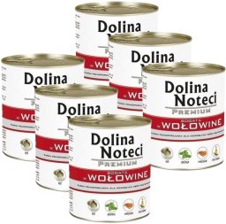 Dolina Noteci Premium z wołowiną 6x800g