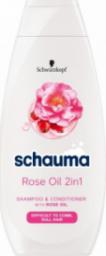 Schauma SCHAUMA_Rose Oil 2in1 Shampoo&amp;Conditioner szampon z odżywką do włosów normalnych 400ml