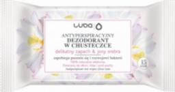 Luba LUBA_Chusteczki antyperspiracyjne Delikatny zapach &amp; Jony Srebra 15szt
