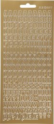 Focus Focus Stickers Gold Letters Design 3