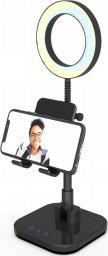 Lampa pierścieniowa DigiPower  Success Phone Holder with 6" ring light
