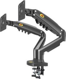 NB Uchwyt biurkowy na 2 monitory 17" - 27" (F160B)