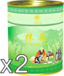 Tian Hu Shan Matcha, sproszkowana zielona herbata w puszce 80g x 2