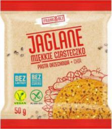 Frank&Oli Ciasteczko pasta orzechowa + Chia bez dodatku cukru 50 g