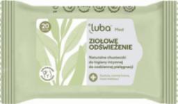 Luba LUBA_Med Ziołowe odświeżenie chusteczki do higieny intymnej 20 szt.