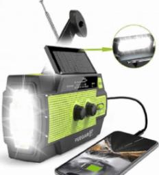 Radio Feegar Radio Budowlane Fm Solar Latarka Powerbank Feegar