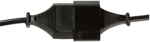 LogiLink LogiLink Netzkabel Euro CEE 7/16 Stecker zu Dose, 1m Schwarz - CP122 4