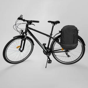 Wozinsky Dwuczęściowa torba rowerowa plecak 2w1 30l czarna (WBB30BK) 10