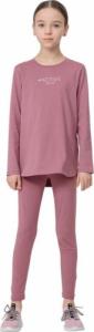 4f Legginsy 4F HJL22-JLEG001 60S HJL22-JLEG001 60S czerwony 164 cm 3