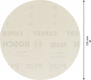 Bosch Siatka szlifierska EXPERT M480 do szlifierek mimośrodowych 125 mm, G 120, 5 szt. 2