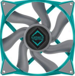 Wentylator Iceberg IceGALE Xtra 140 mm Turkusowy (ICEGALE14D-A0A) 2