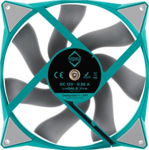 Wentylator Iceberg IceGALE Xtra 140 mm Turkusowy (ICEGALE14D-A0A) 3