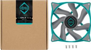 Wentylator Iceberg IceGALE Xtra 140 mm Turkusowy (ICEGALE14D-A0A) 4