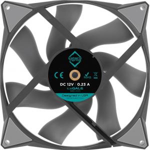 Wentylator Iceberg IceGALE 140 mm Szary (ICEGALE14-B0A) 3