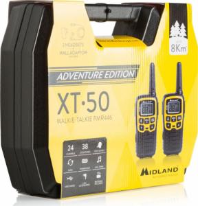 Krótkofalówka A-LAN Radiotelefony ręczne PMR MIDLAND XT50 walizka 3