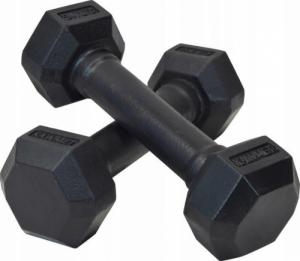 Kawmet ‎‎Hantle Hex żeliwne 2 x 2.5 kg 2