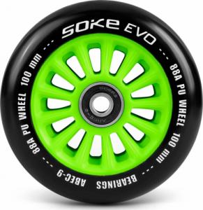 Soke Kółka do hulajnogi 100 mm zielone 2 szt. 2