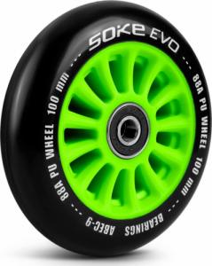 Soke Kółka do hulajnogi 100 mm zielone 2 szt. 3