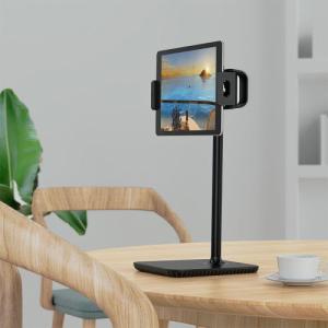 Stojak Acefast Acefast teleskopowy uchwyt do telefonu i tabletu (135-230mm szer.) na biurko 360 czarny (E4 black) 9