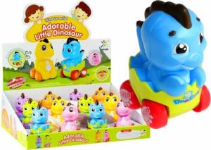 LeanToys Dinozaur Kolorowy w Jajku Nakręcany 9