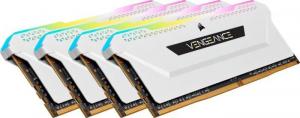 Pamięć Corsair Vengeance RGB PRO SL, DDR4, 64 GB, 3200MHz, CL16 (CMH64GX4M4E3200C16W) 3