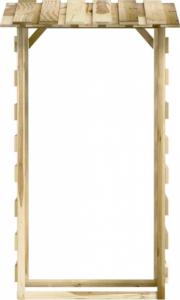 Drewutnia vidaXL 3096648 sosnowa 90 cm 6