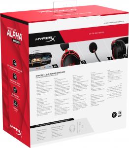 Słuchawki HyperX Cloud Alpha Wireless Czerwone (4P5D4AA) 4