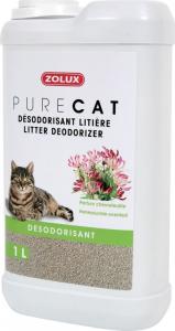 Zolux Dezodorant do żwirku Purecat o zapachu wiciokrzewu 1 l 2