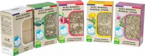 Zolux Kostki mineralne dla królika i gryzoni EDEN z mniszkiem lekarskim 2x100g 4