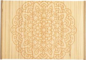 Orion Mata kuchenna zwijana na stół bambusowa podkładka pod talerz talerze sztućce mandala 30x45 cm 4
