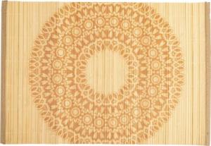 Orion Mata kuchenna zwijana na stół bambusowa podkładka pod talerz talerze sztućce mandala 30x45 cm 5