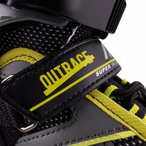 Rolki Outrace Flash Boy rekreacyjne regulowane czarne r. 40-43 5
