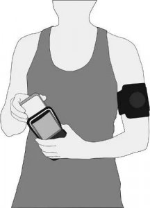 Shapeheart Pas do biegania z pokrowcem na telefon na ramię NHR AMZ roz.XL < 16,5 cm 3