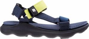 Bejo SANDAŁY I KLAPKI MILERI JR DARK SAPPHIRE/REFLECTING POND/LIME GREEN 30 2