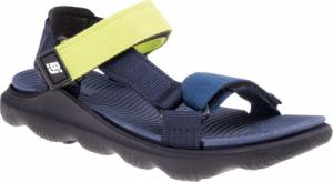 Bejo SANDAŁY I KLAPKI MILERI JR DARK SAPPHIRE/REFLECTING POND/LIME GREEN 30 5