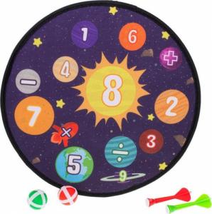 KIK Gra na rzepy dart bezpieczne rzutki lotki tarcza 36cm 9