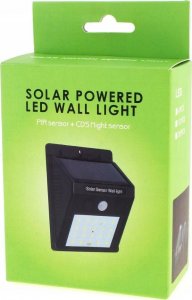 Kinkiet zakupytv.net HALOGEN LAMPA SOLARNA 20 LED Z CZUJNIKIEM RUCHU 5