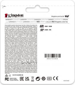 Karta Kingston Canvas React Plus SDXC 256 GB Class 10 UHS-II/U3 V90 (SDR2/256GB) 4